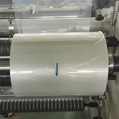 5層Coの放出のPof熱収縮フィルムは12ミクロン覆いプラスチック ロールスロイスを縮める